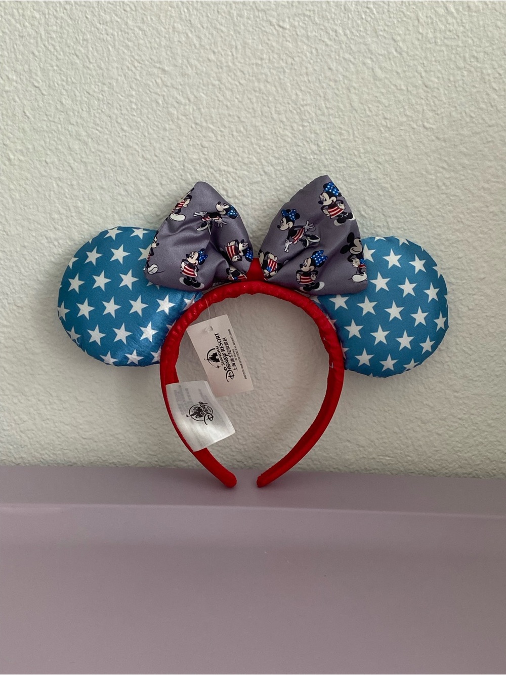 Disney Parks Americana Minnie Mouse Ears